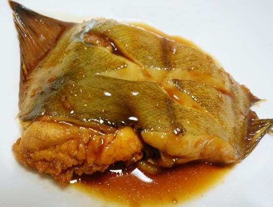 カレイの煮付け 魚嫌いな子供でもこの味付けならok お箸の練習にも