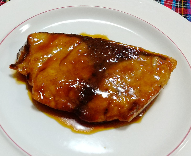 ぶりの照り焼き