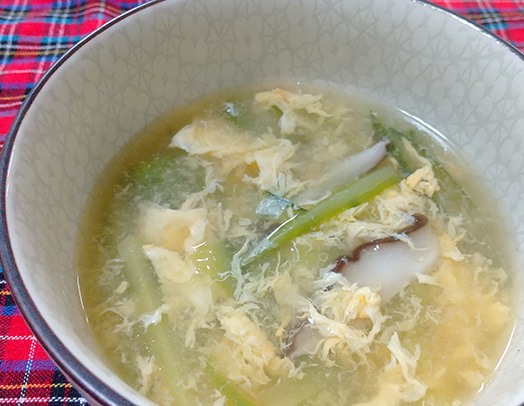 きゅうり中華スープ