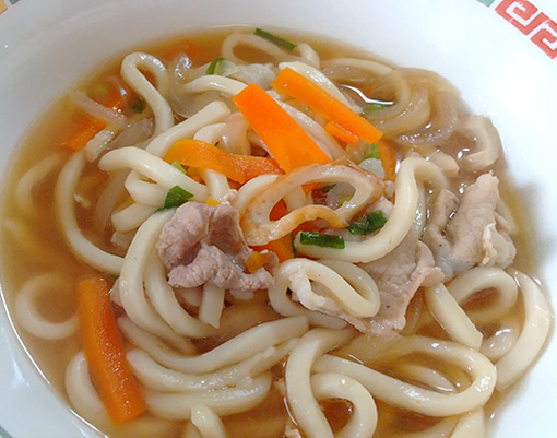 めんつゆうどん